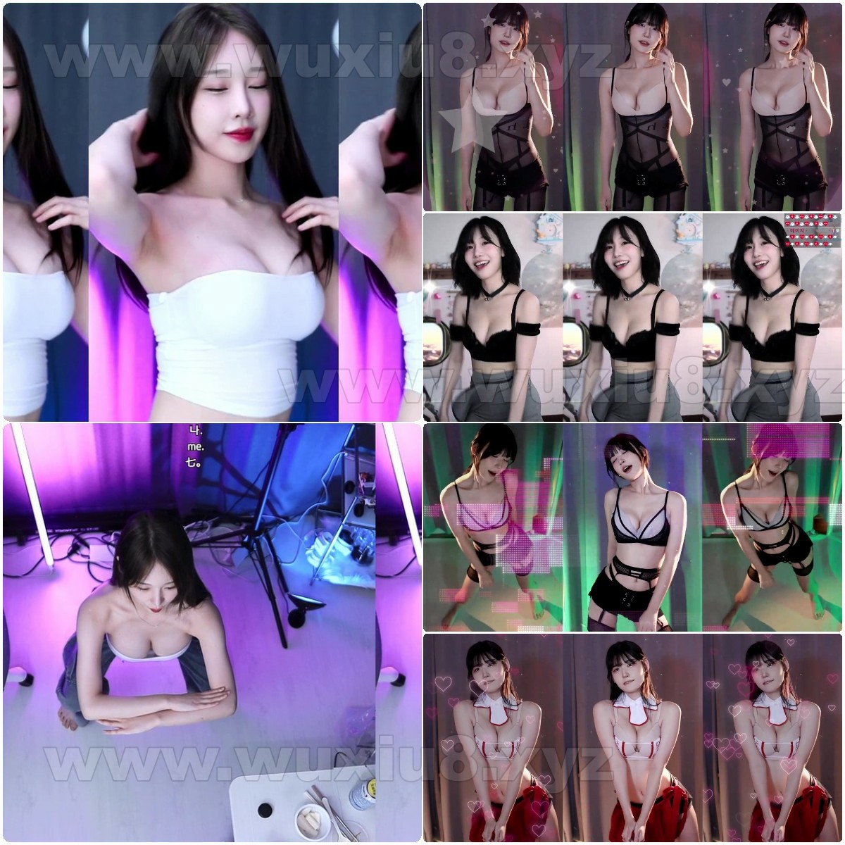 Afreeca TV  多位主播合集（34v 6.4G）