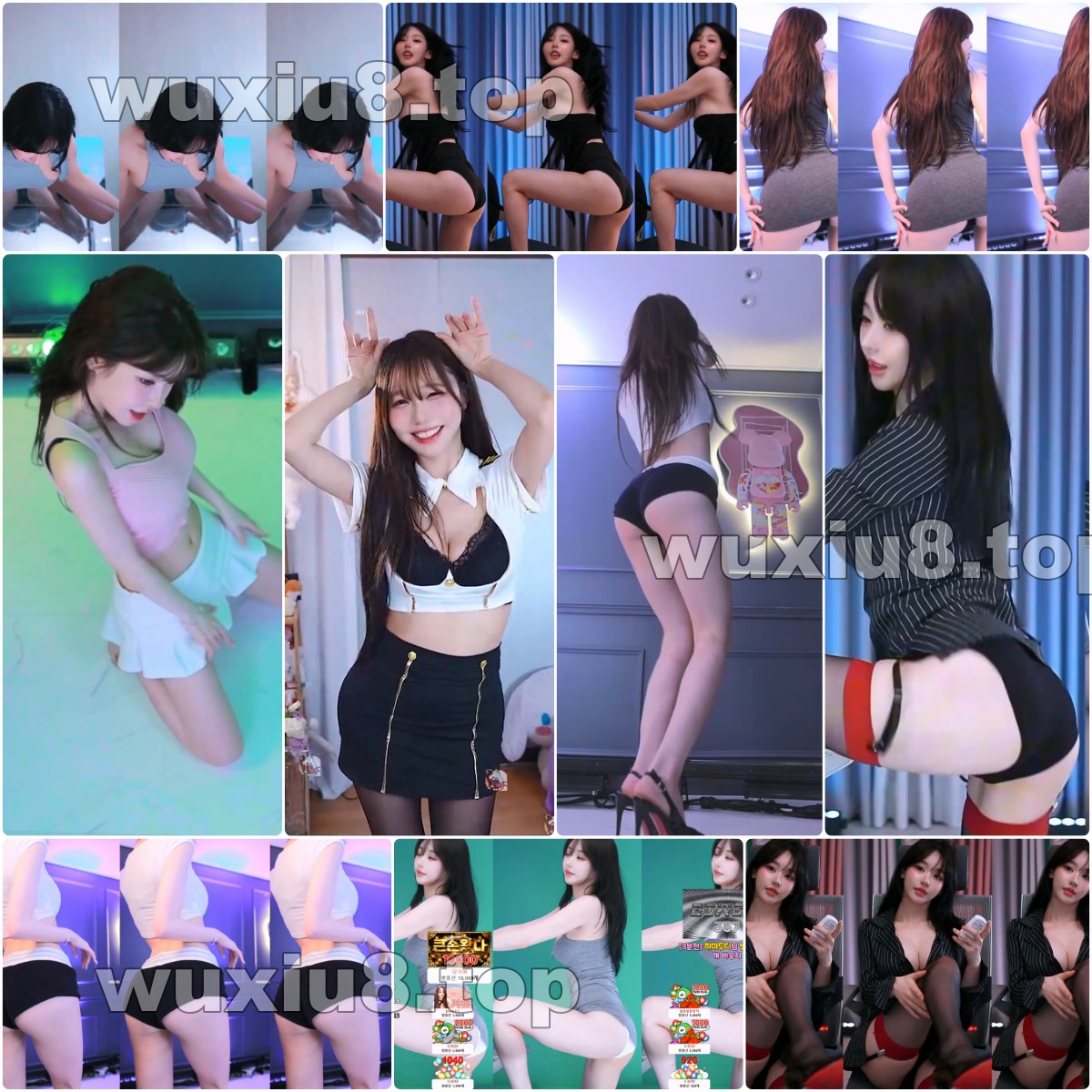 Afreeca  TV 多位主播合集（27v  6.8G)