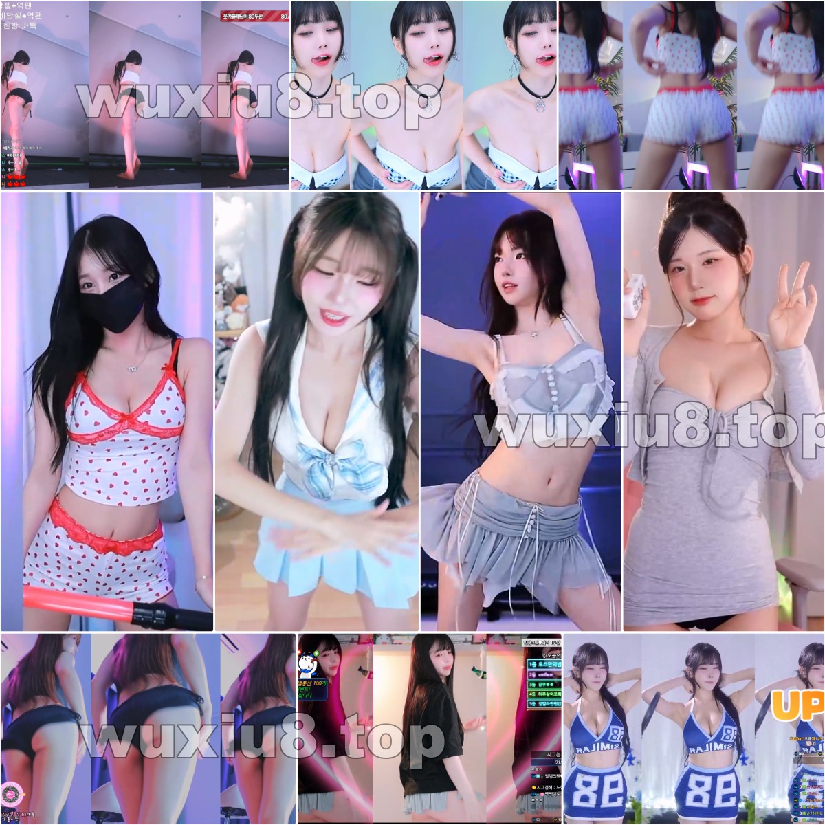 Afreeca TV 多位主播合集（37v 8.3G）