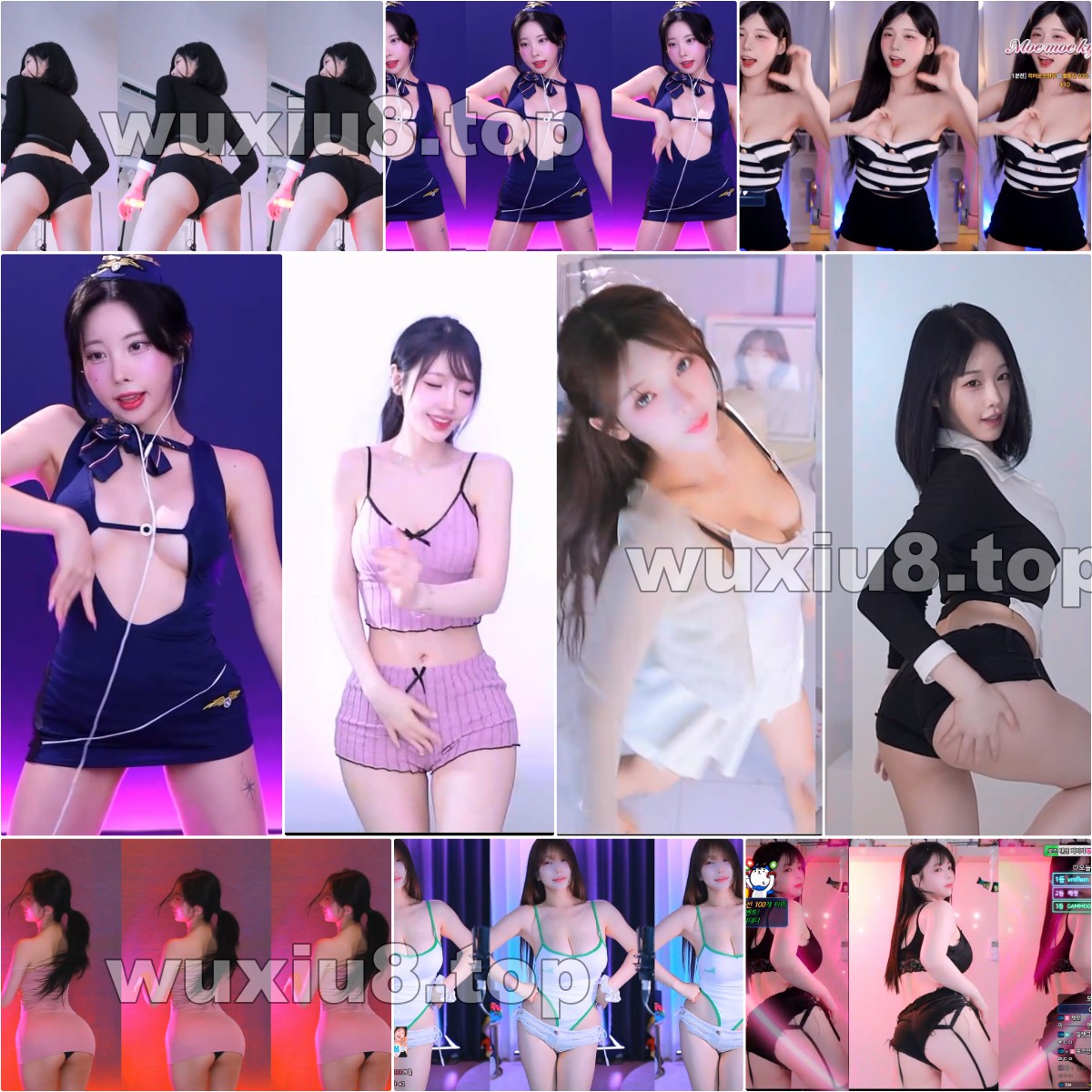 Afreeca TV 多位主播合集（38v 8.8G）