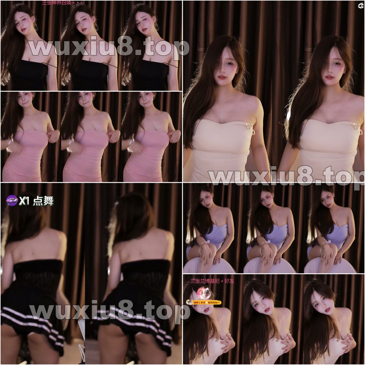 【网易CC】跳舞的安表妹 舞蹈剪辑（36v 6.3G）