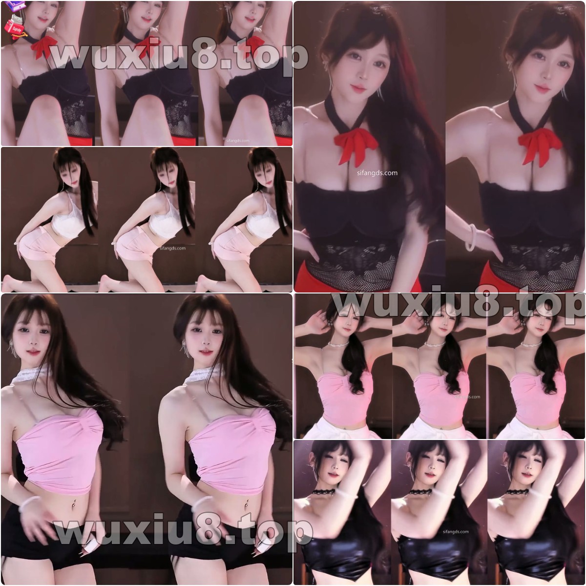 【虎牙主播】小奶盖 舞蹈剪辑（8V 926M）