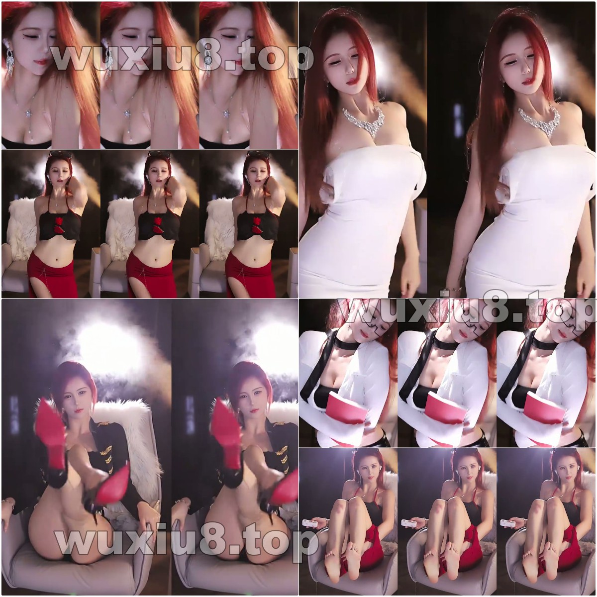 【虎牙主播】Miu苏晓舞蹈剪辑（59v 5.3G)