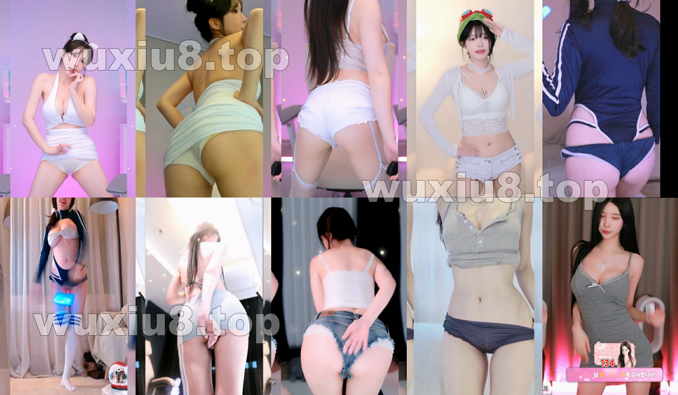 Afreeca TV 多位主播合集（13v 6.8G）