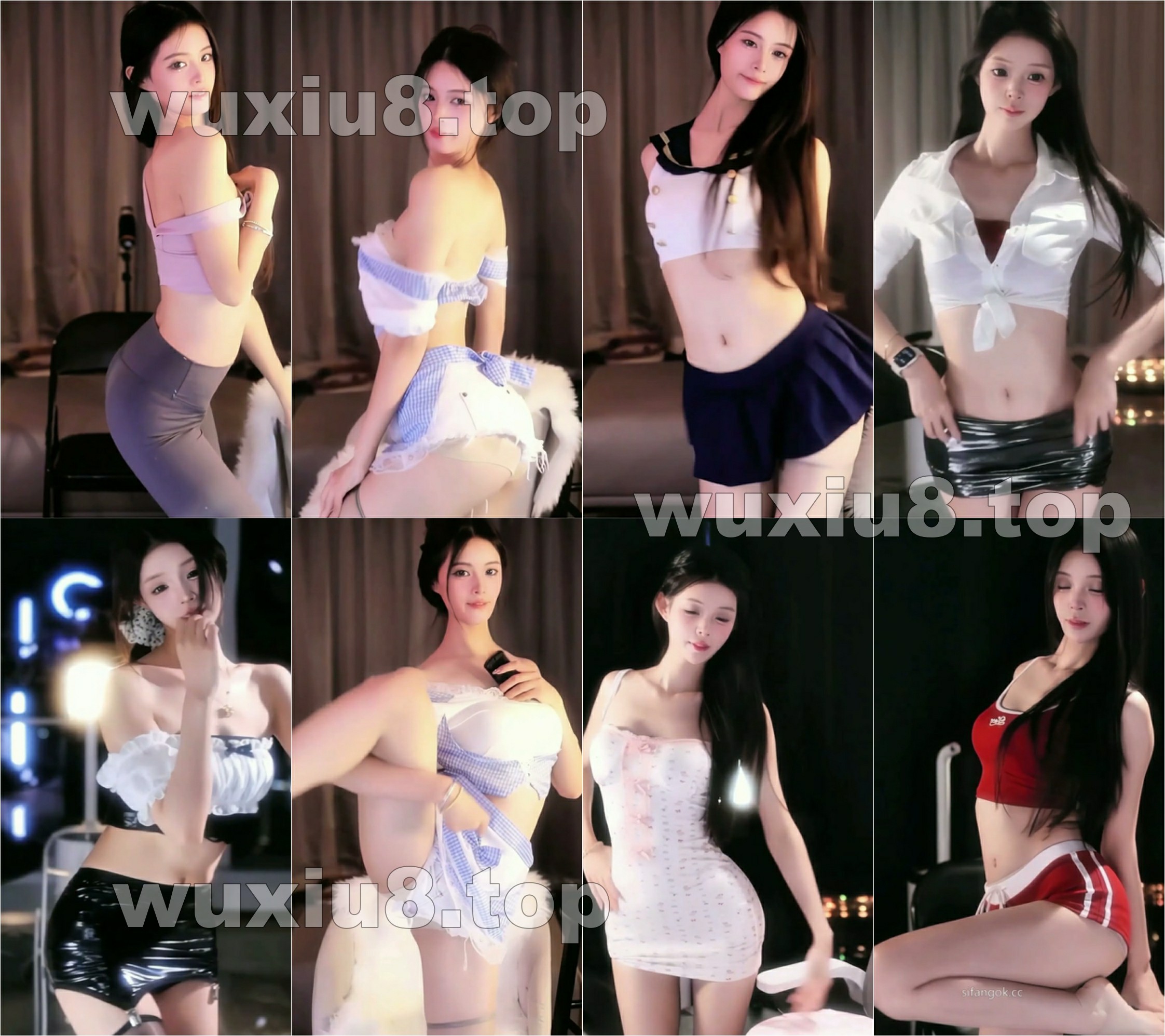 【虎牙主播】绘子 舞蹈剪辑（9v 1.7G）