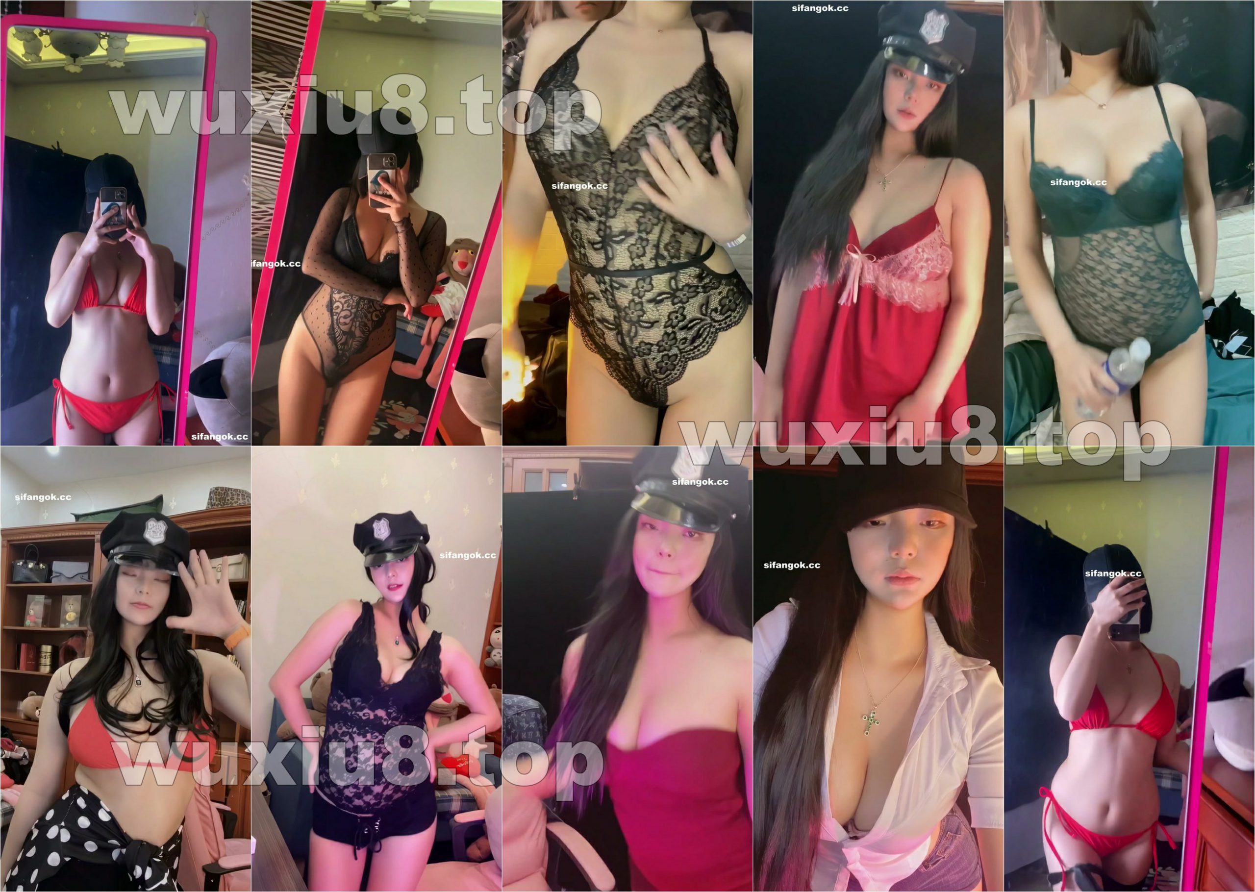 【快手】维多利亚的秘密李 付费舞蹈（15v 960M）