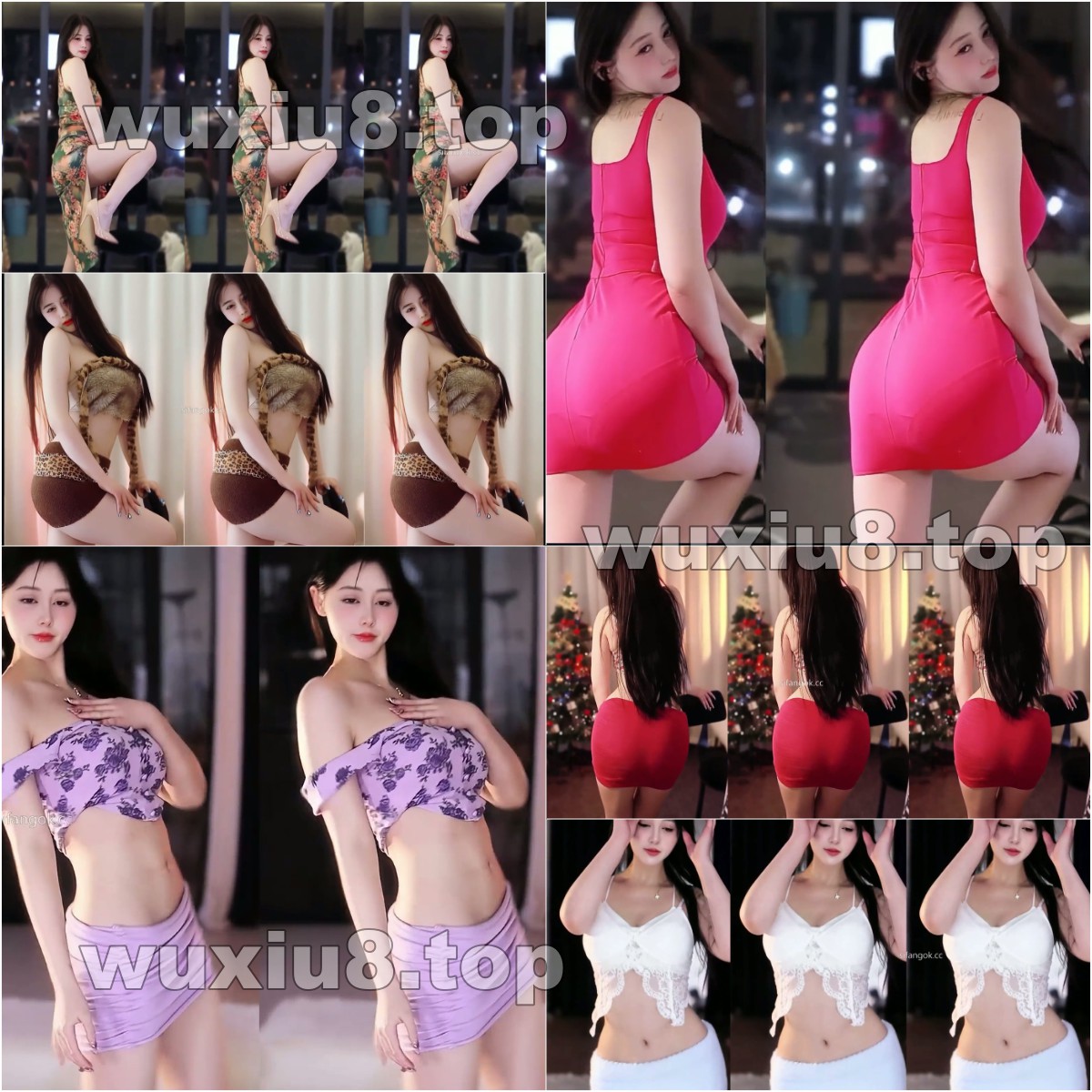 【虎牙主播】庭可小乖乖 舞蹈剪辑（9v 970M）